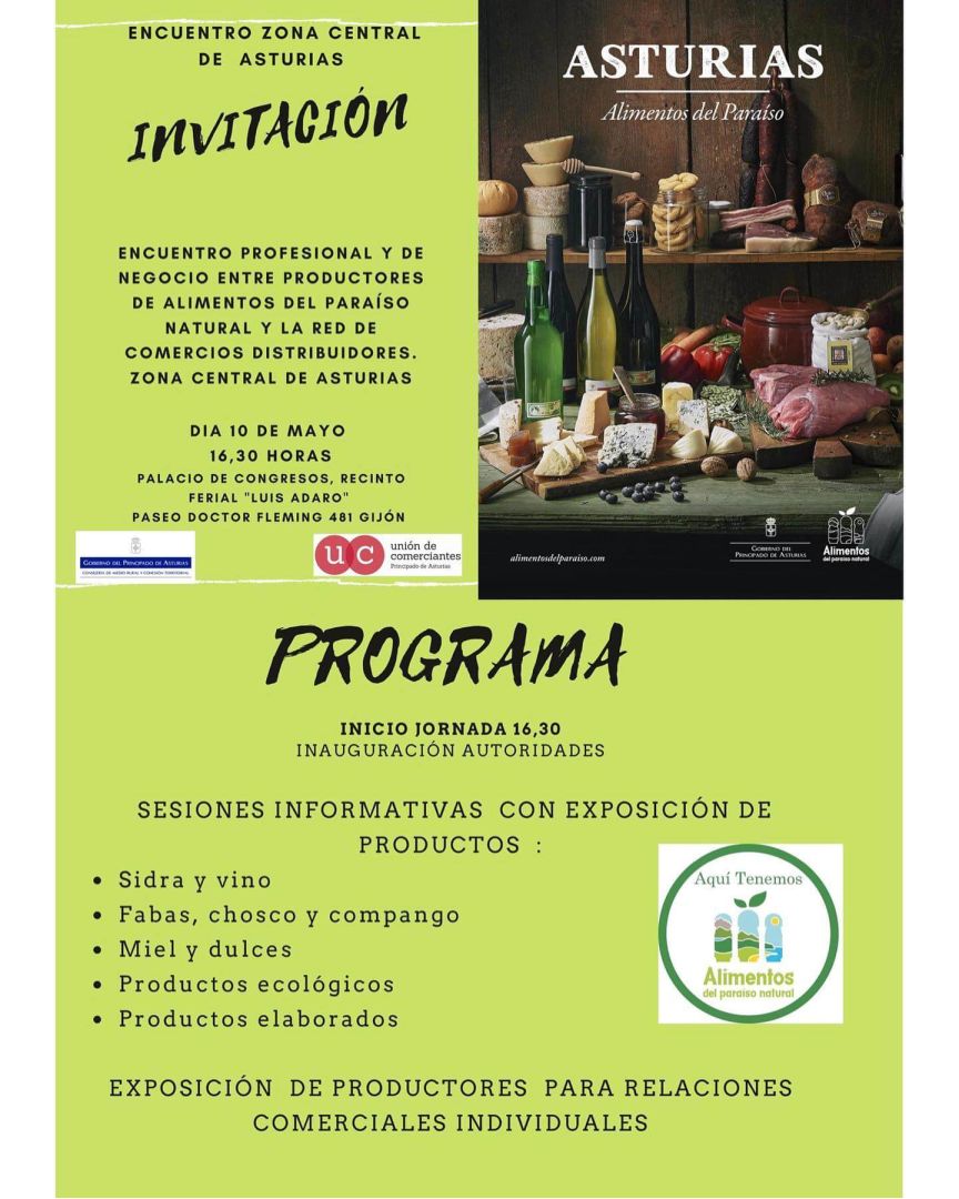 Alimentos del Paraíso celebra un encuentro con la red de comercios de la zona central de Asturias